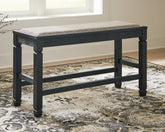 Hoover Furniture Outlet - Ashley Furniture - Tyler Creek Counter Height Dining Bench - DBL Counter UPH Bench (1/CN) - D736-09